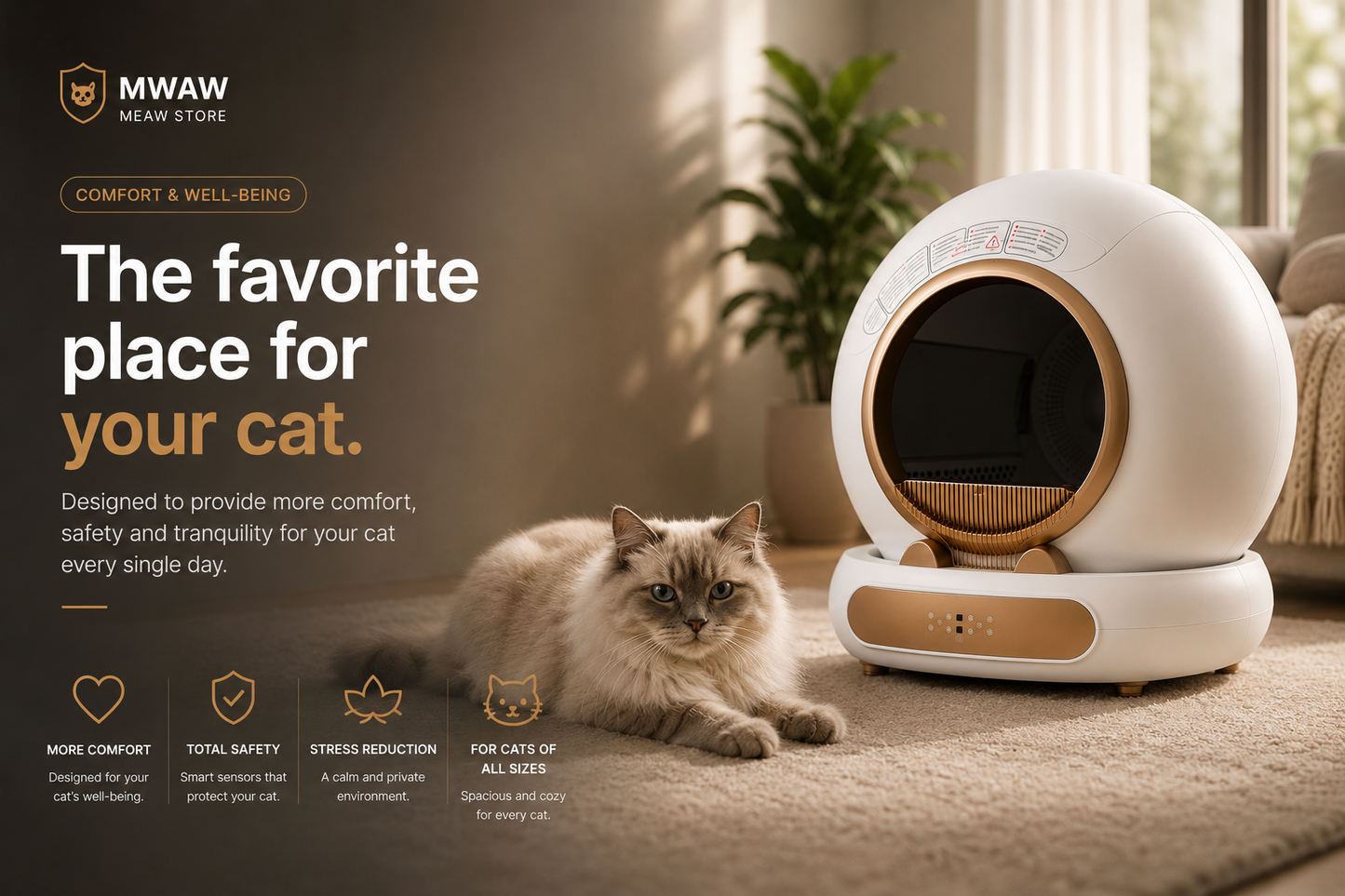 SmartClean | SelfCleaning Litter Box